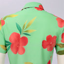 Anime K-Pop: Demon Hunters Saja Boys ABBY Cosplay Costume Green Printed Shirt - AwwwCos