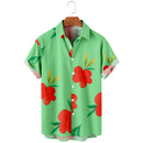 Anime K-Pop: Demon Hunters Saja Boys Abby Cosplay Costume Floral Green Shirt - AwwwCos