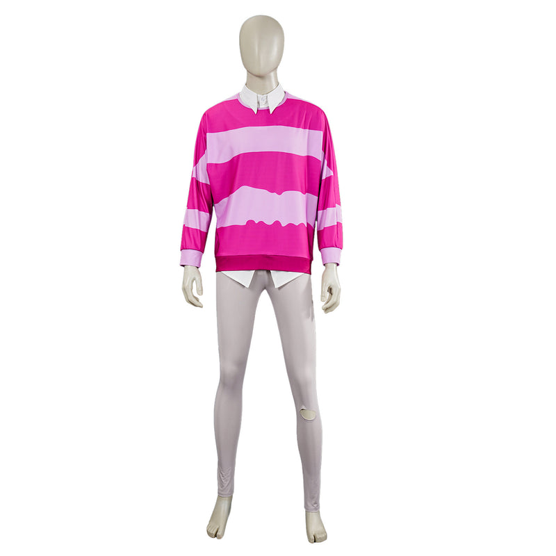Anime K-Pop: Demon Hunters Saja Boys Baby Cosplay Costume Pink Full Set - AwwwCos