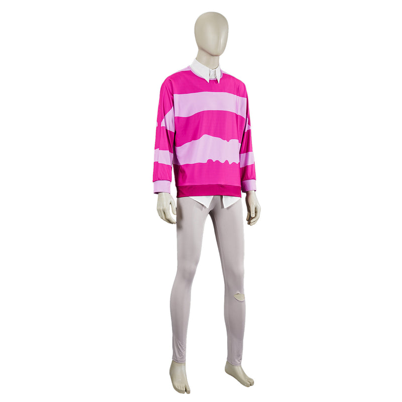 Anime K-Pop: Demon Hunters Saja Boys Baby Cosplay Costume Pink Full Set - AwwwCos