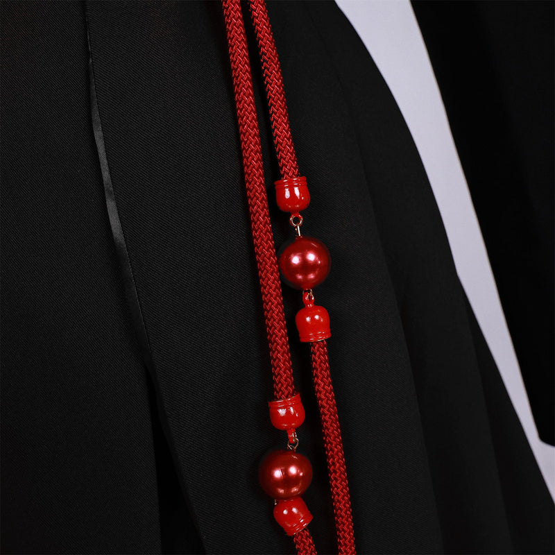 Anime K-Pop: Demon Hunters Saja Boys Cosplay Black Costume Hat - AwwwCos