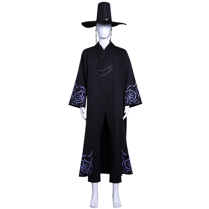 Anime K-Pop: Demon Hunters Saja Boys Cosplay Traditional Costume - AwwwCos