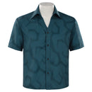 Anime K-Pop: Demon Hunters Saja Boys Jinu Cosplay Costume Short Sleeve Shirt - AwwwCos