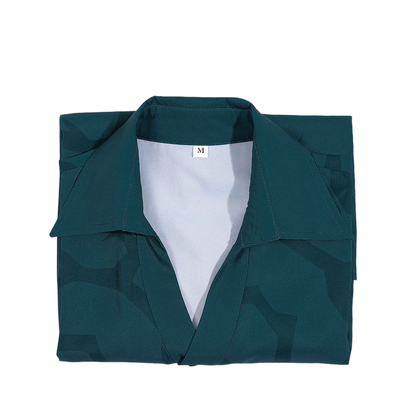 Anime K-Pop: Demon Hunters Saja Boys Jinu Cosplay Costume Short Sleeve Shirt - AwwwCos