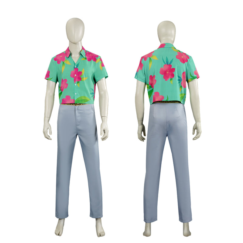 Anime K-Pop: Demon Hunters Saja Boys Cosplay Costume Green Shirt - AwwwCos