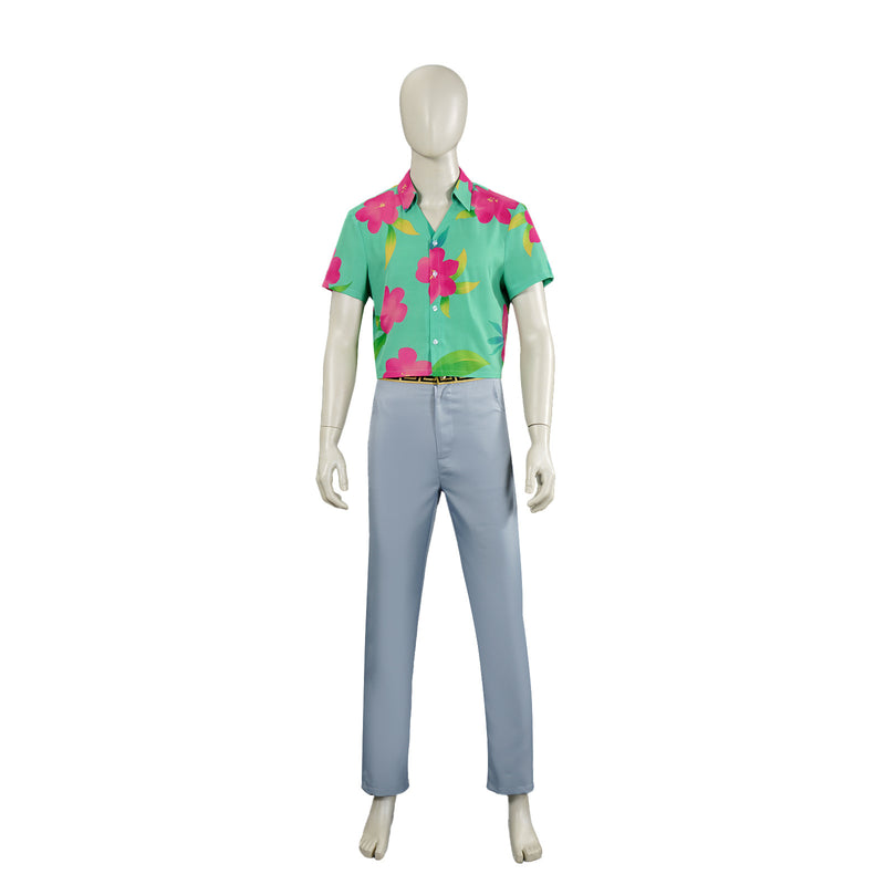 Anime K-Pop: Demon Hunters Saja Boys Cosplay Costume Green Shirt - AwwwCos