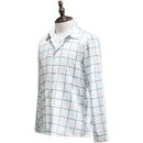 Anime K-Pop: Demon Hunters Saja Boys Qinyu Cosplay Costume Plaid Shirt - AwwwCos