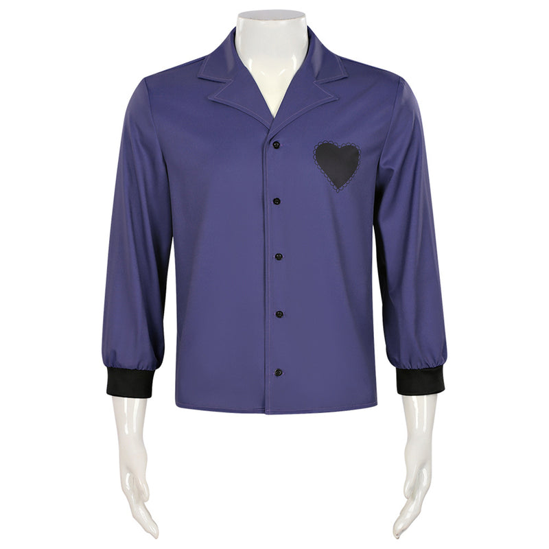 Anime K-Pop: Demon Hunters Saja Boys Romance Cosplay Costume Purple Shirt - AwwwCos