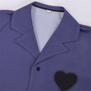 Anime K-Pop: Demon Hunters Saja Boys Romance Cosplay Costume Purple Shirt - AwwwCos