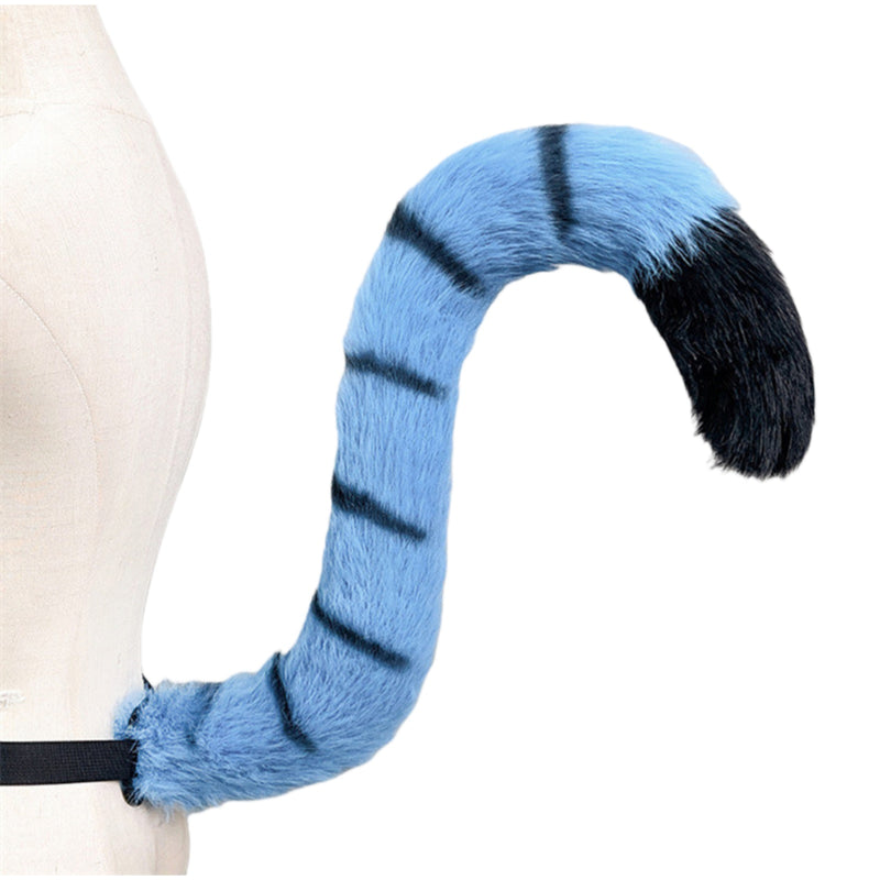 Anime K-Pop: Demon Hunters Tiger Cosplay Beast Fluffy Ear Headband Tail - AwwwCos
