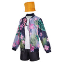 Anime K-Pop: Demon Hunters Zoey Cosplay Costume Baseball Suit Set - AwwwCos