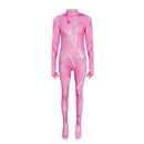 Anime K-Pop: Demon Hunters Zoey Rumi Mira Cosplay Costume Pink Jumpsuit - AwwwCos