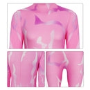 Anime K-Pop: Demon Hunters Zoey Rumi Mira Cosplay Costume Pink Jumpsuit - AwwwCos