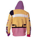 Anime K-Pop: Demon Hunters Zoey Rumi Mira Cosplay Printed Orange Hoodies - AwwwCos