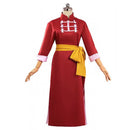 Anime Kagura Cosplay Costume Women Kimono Red Gintama Dress - AwwwCos