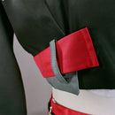 Anime Kasane Teto Cosplay Asymmetric Bell Sleeve Top Pleated Skirt - AwwwCos