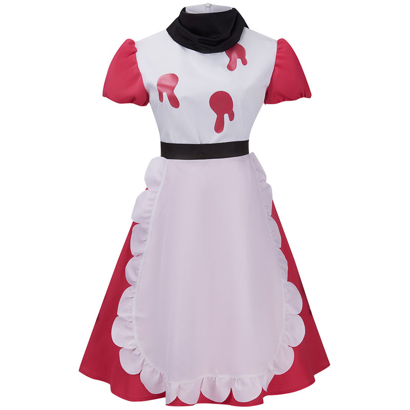 Anime Hazbin Hotel Niffty Cosplay Costume Dress Apron Women Girls Outfit