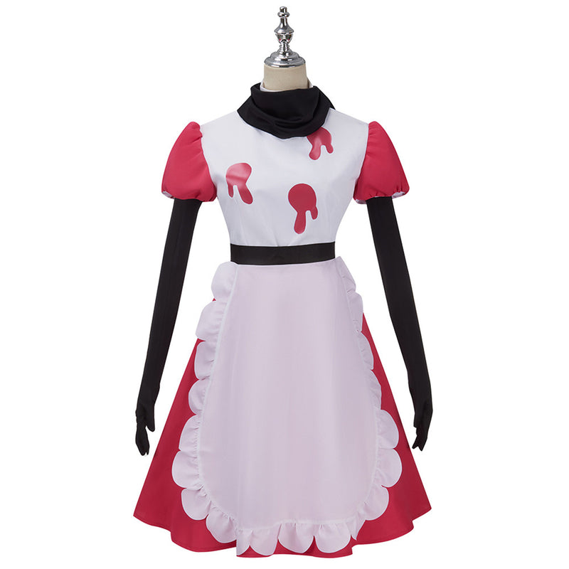 Anime Hazbin Hotel Niffty Cosplay Costume Dress Apron Women Girls Outfit