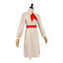 Anime Kinema Citrus Lara Cosplay Costume Light Khaki Daily Women Dress