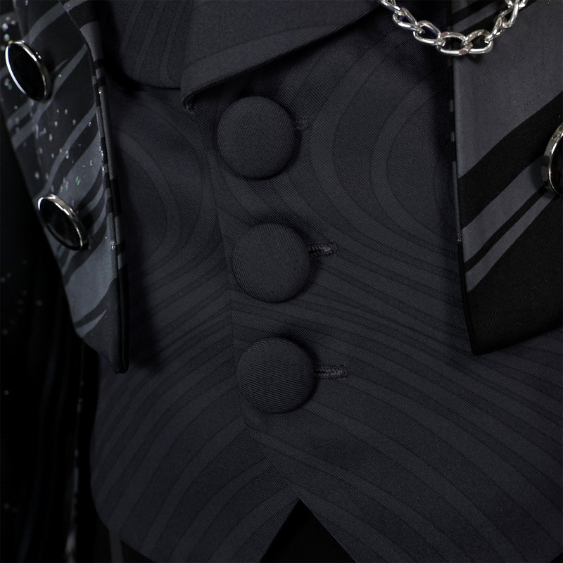 Anime Love and Deepspace Caleb Cosplay Costume Black Uniform - AwwwCos