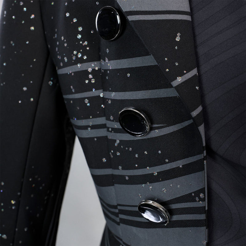 Anime Love and Deepspace Caleb Cosplay Costume Black Uniform - AwwwCos