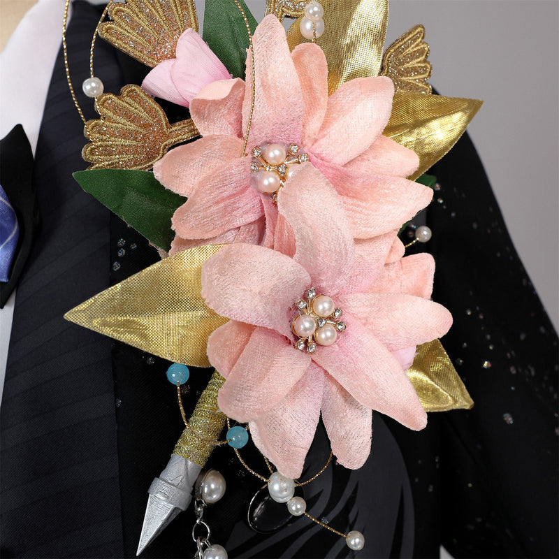 Anime Love and Deepspace Caleb Cosplay Costume Black Uniform - AwwwCos