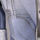 Anime Love and Deepspace Caleb Cosplay Costume Light Blue Uniform Suit - AwwwCos