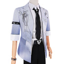 Anime Love and Deepspace Caleb Cosplay Costume Light Blue Uniform Suit - AwwwCos