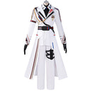 Anime Love and Deepspace Caleb Cosplay Costume White Suit - AwwwCos