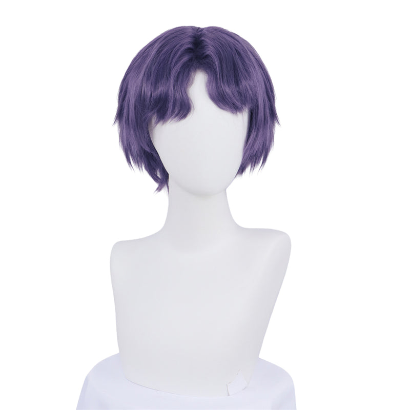 Anime Love and Deepspace Qi Yu Cosplay Costume Short Wig