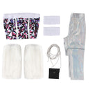 Anime Monster High Abbey Bominable Cosplay Costume Mini Dress - AwwwCos