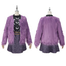 Anime Monster High Clawdeen Wolf Cosplay Costume Plush Coat - AwwwCos