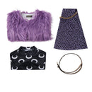 Anime Monster High Clawdeen Wolf Cosplay Costume Plush Coat - AwwwCos