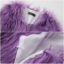 Anime Monster High Clawdeen Wolf Cosplay Costume Plush Coat - AwwwCos