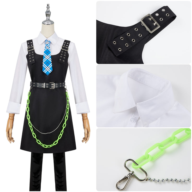 Anime Monster High Frankie Stein Women Cosplay Costume