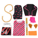 Anime Monster High Toralei Stripe Cosplay Costume With Tail - AwwwCos