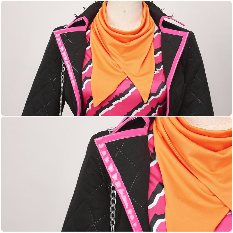 Anime Monster High Toralei Stripe Cosplay Costume With Tail - AwwwCos
