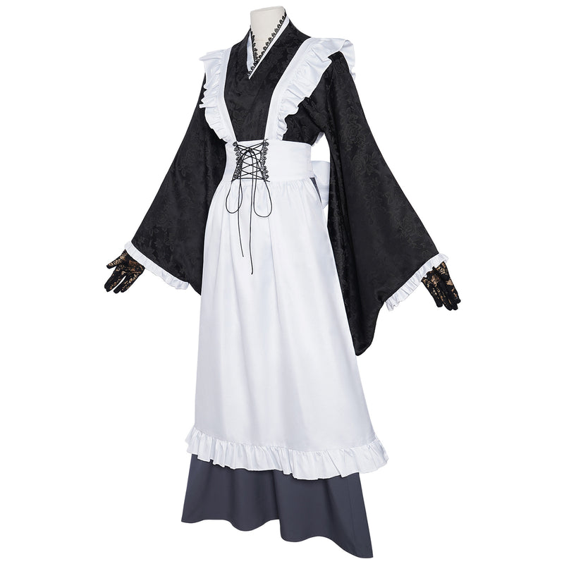 Anime My Dress-Up Darling Kuroe Shion Cosplay Costume Maid Uniform - AwwwCos