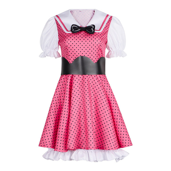Anime Oshi no Ko Ruby Hoshino Cosplay Costume Polka Dot Dress