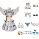 Anime Panty & Stocking with Garterbel Stocking Cosplay Costume Feather Wings