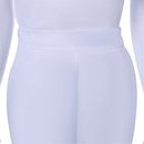 Anime Panty & Stocking with Garterbelt Brief Cosplay Costume White Suit - AwwwCos