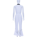 Anime Panty & Stocking with Garterbelt Brief Cosplay Costume White Suit - AwwwCos