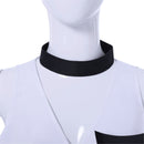 Anime Panty & Stocking with Garterbelt Brief Cosplay Costume White Suit - AwwwCos