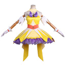 Anime Pretty Cure Amanogawa Kirara Cosplay Costume Yellow Mini Dress