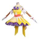 Anime Pretty Cure Amanogawa Kirara Cosplay Costume Yellow Mini Dress