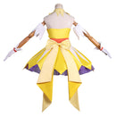 Anime Pretty Cure Amanogawa Kirara Cosplay Costume Yellow Mini Dress