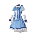 Anime Pretty Cure Aoki Reika Cosplay Costume Waist Bag Blue Mini Dress