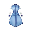 Anime Pretty Cure Aoki Reika Cosplay Costume Waist Bag Blue Mini Dress