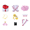 Anime Pretty Cure Cure Ace Madoka Aguri Cosplay Costume High Low Dress