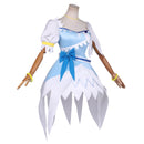Anime Pretty Cure Cure Diamond Rikka Hishikawa Cosplay Costume Blue Dress